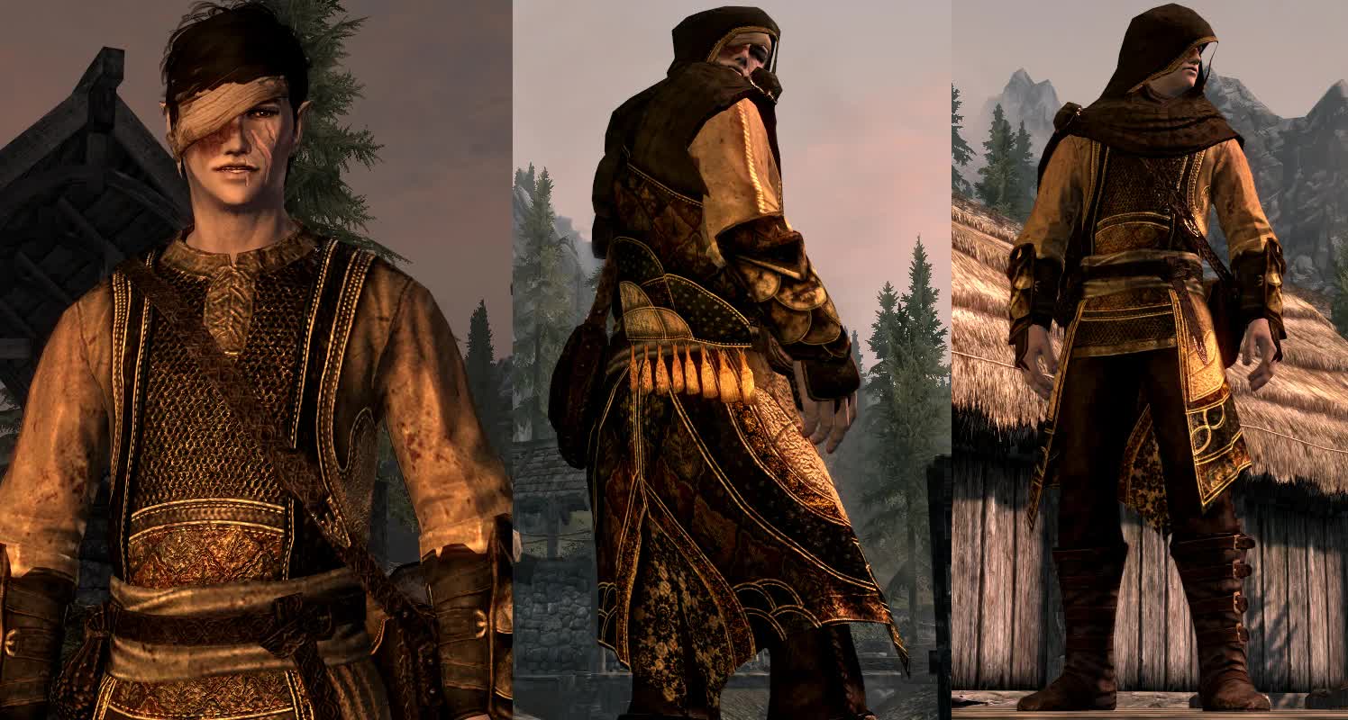 DreamBurrows Regal Assassin Armor | Skyrim Mod Download