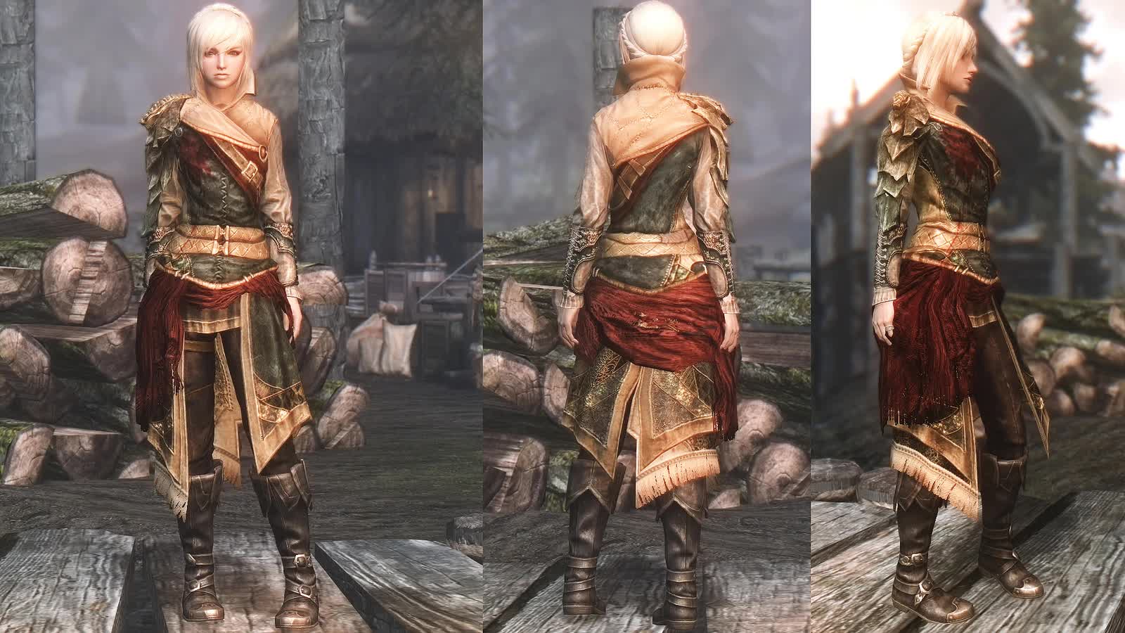 DreamBurrows Regal Huntsman Armor | Skyrim Mod Download