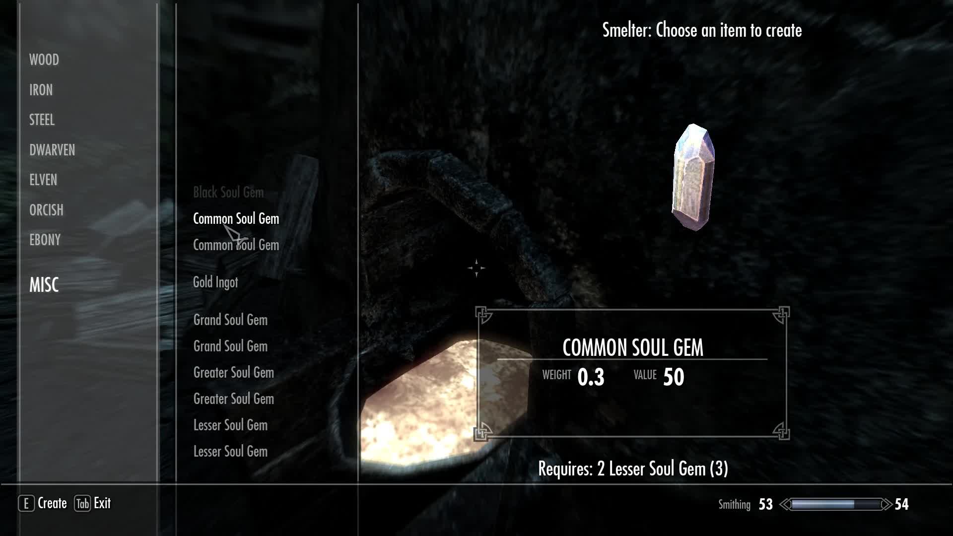 Soul Gem Crafting Recipes Skyrim Mod Download